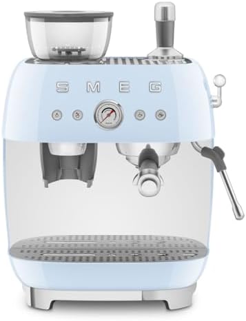 Smeg Machine à café expresso manuelle avec broyeur
