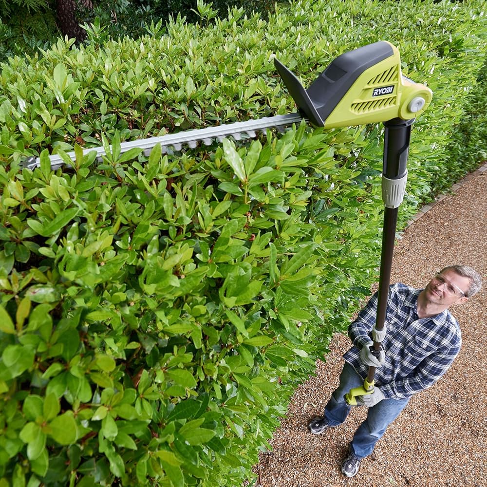 RYOBI - Taille-Haies sur Perche 18 Volts One+™ + Extension (sans Batterie) - OPT1845 : Jardin