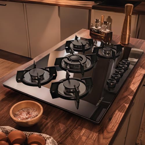 Cecotec Plaque gaz Bolero Squad G 4200S inox 4 foyers