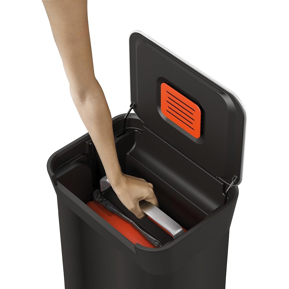 Joseph Joseph Titan Compacteur de Déchets 30L Noir