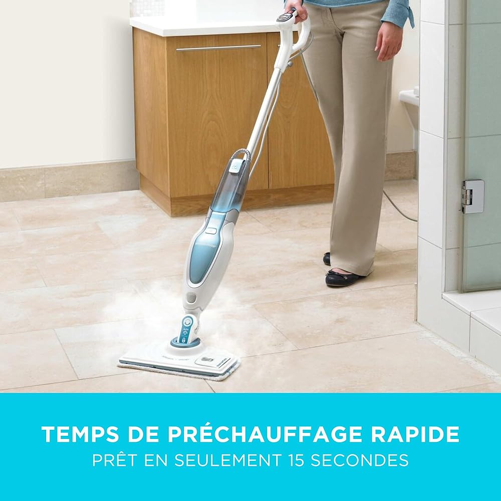 BLACK+DECKER Balai vapeur 1600W FSM1630-QS