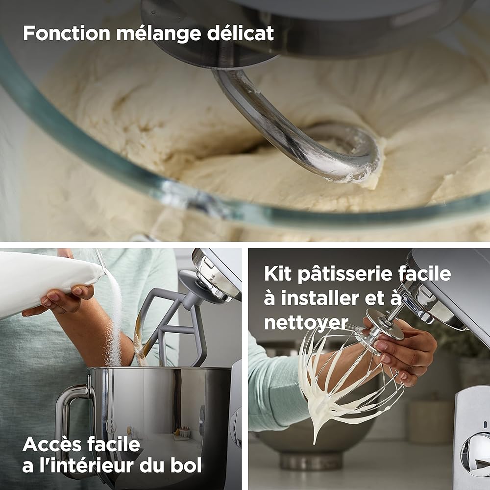 Kenwood KMX 750 BK Robot pâtissier kMix noir