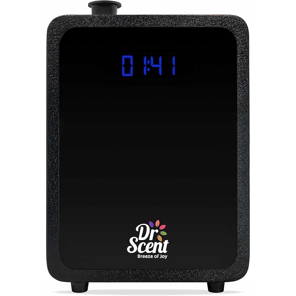 Dr Big Diffuseur d'huiles aromatiques (noir) : Hygiène et Santé