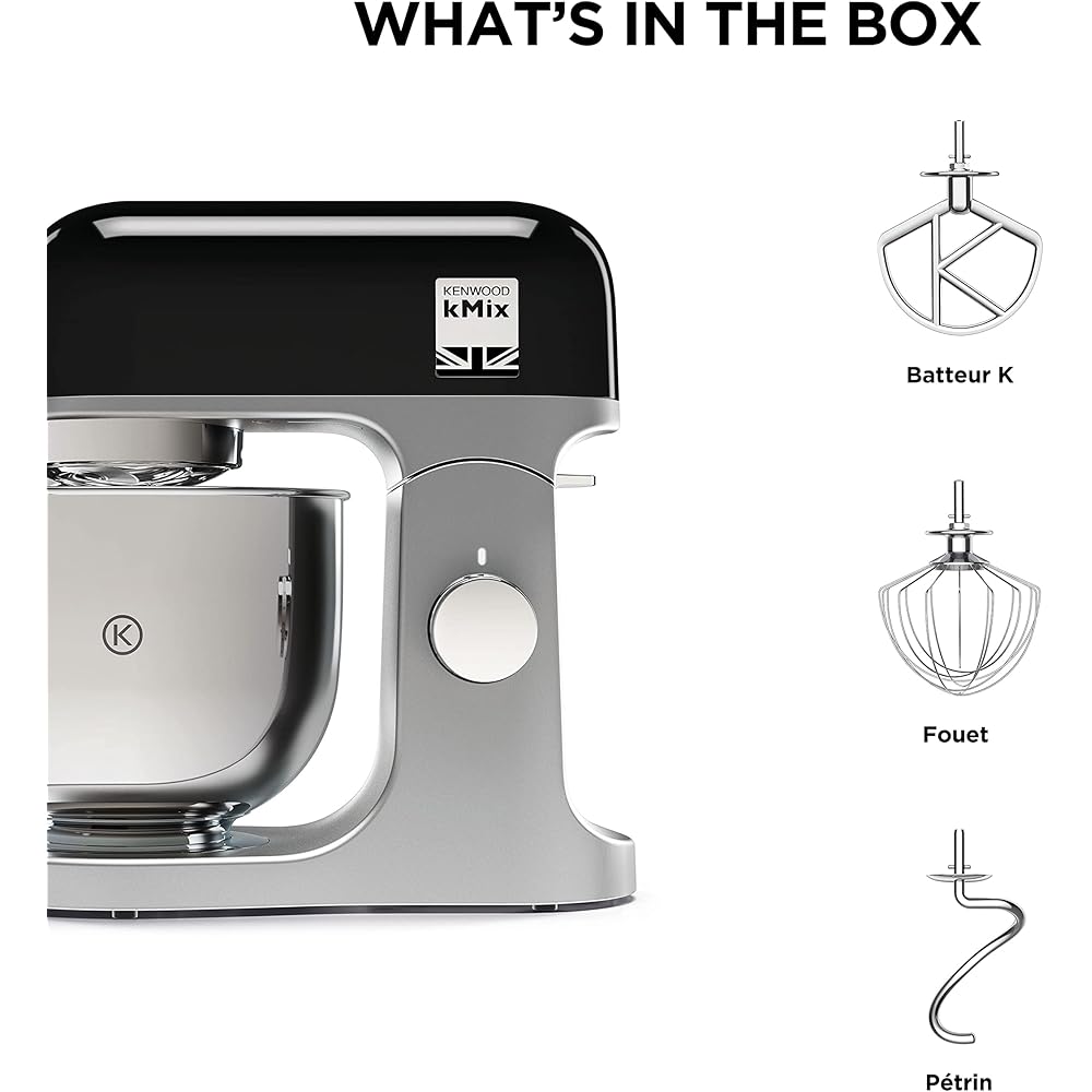 Kenwood KMX 750 BK Robot pâtissier kMix noir