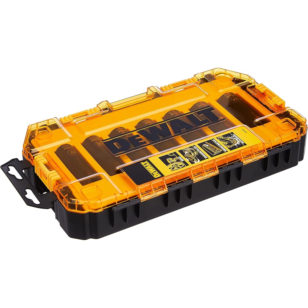 DEWALT DWMT74737-0 Jeu de 7 douilles métriques à impact profond 1/2" : Bricolage
