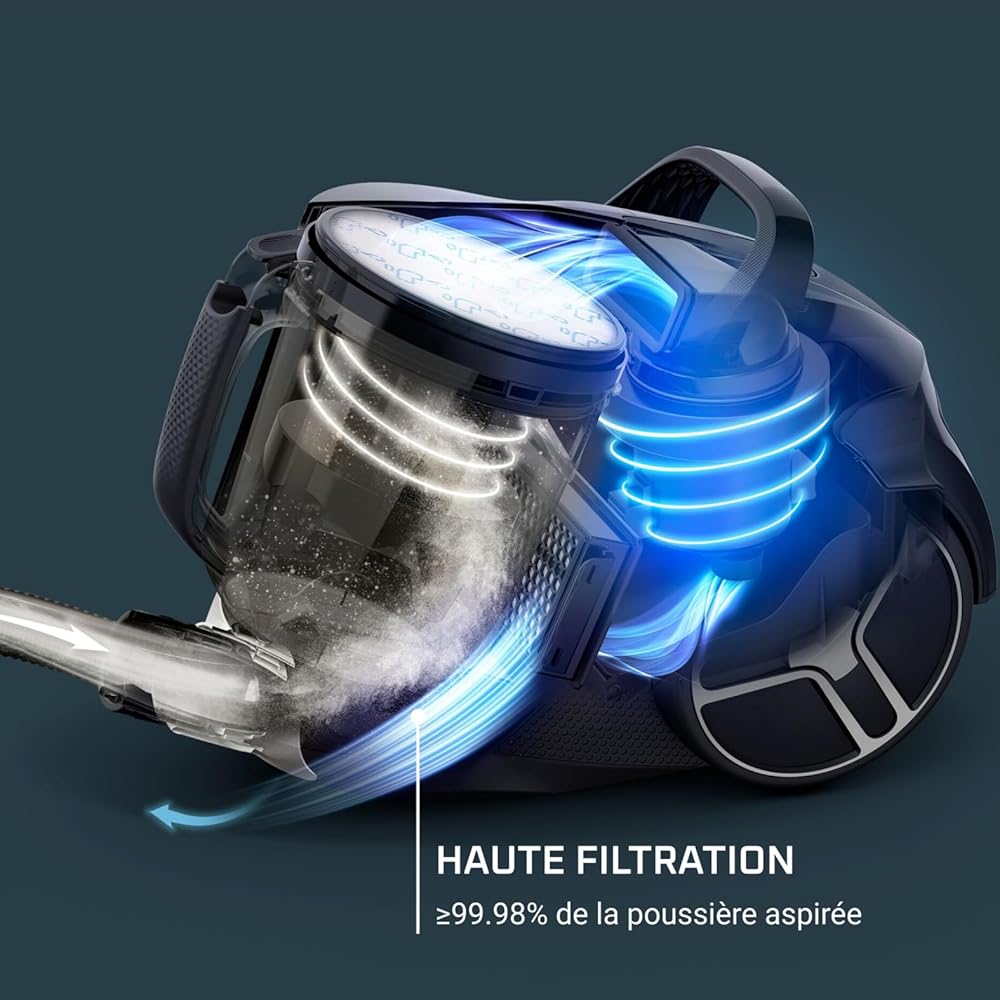 Rowenta Compact Power XXL Aspirateur sans sac,  Moteur haute efficacité,  2