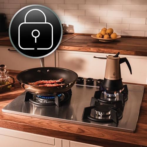 Cecotec Plaque gaz Bolero Squad G 4200S inox 4 foyers