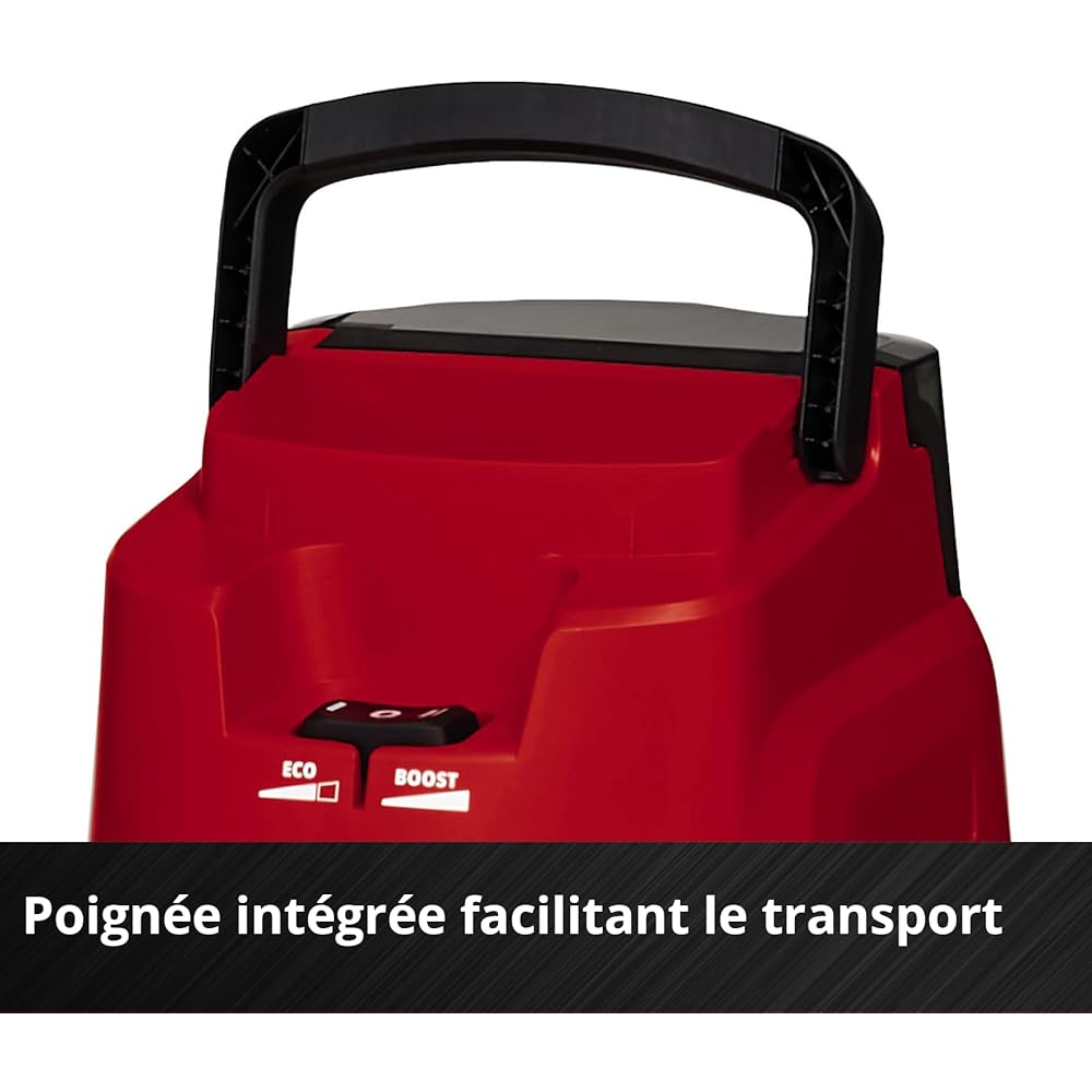 Einhell Aspirateur eaux et poussières sans fil TE-VC 36/25 Li S - Solo Power X-Change (36V, cuve inox 25L, 76 Db) Livré sans Batterie ni Chargeur : Cuisine et Maison
