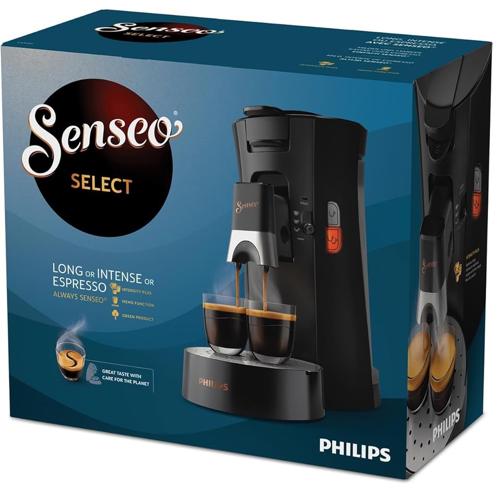 Philips Machine à Café SENSEO Select Eco CSA240/61 Noir