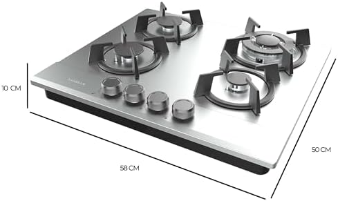 Cecotec Plaque gaz Bolero Squad G 3200S inox
