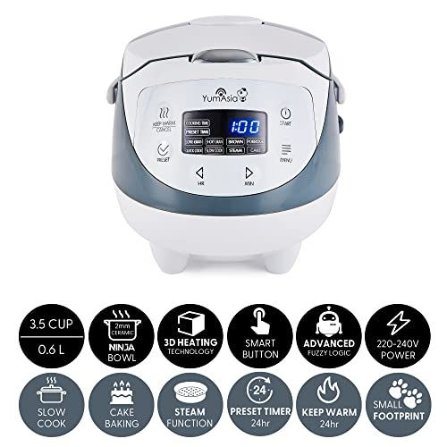 Yum Asia Panda Mini cuiseur à riz céramique 0.63L