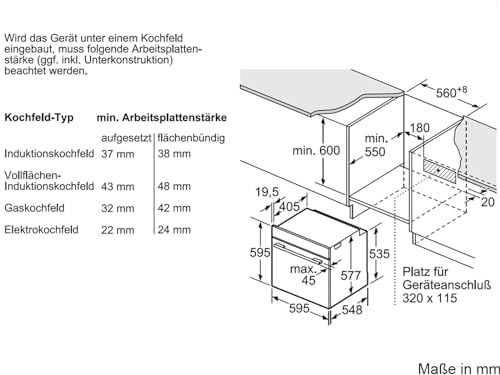Bosch HBG675BB1 Four encastrable pyrolyse Série 8