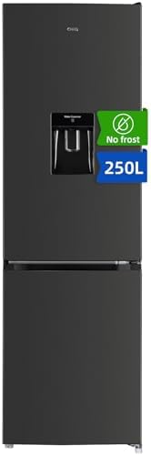 CHiQ Réfrigérateur congélateur combiné 356L, inox