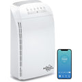 MSA3S Purificateur d'air intelligent pour la maison, la grande pièce et la chambre à coucher avec véritable filtre HEPA, 100% sans ozone pour fumeurs, animaux domestiques et allergies : Cuisine et Maison