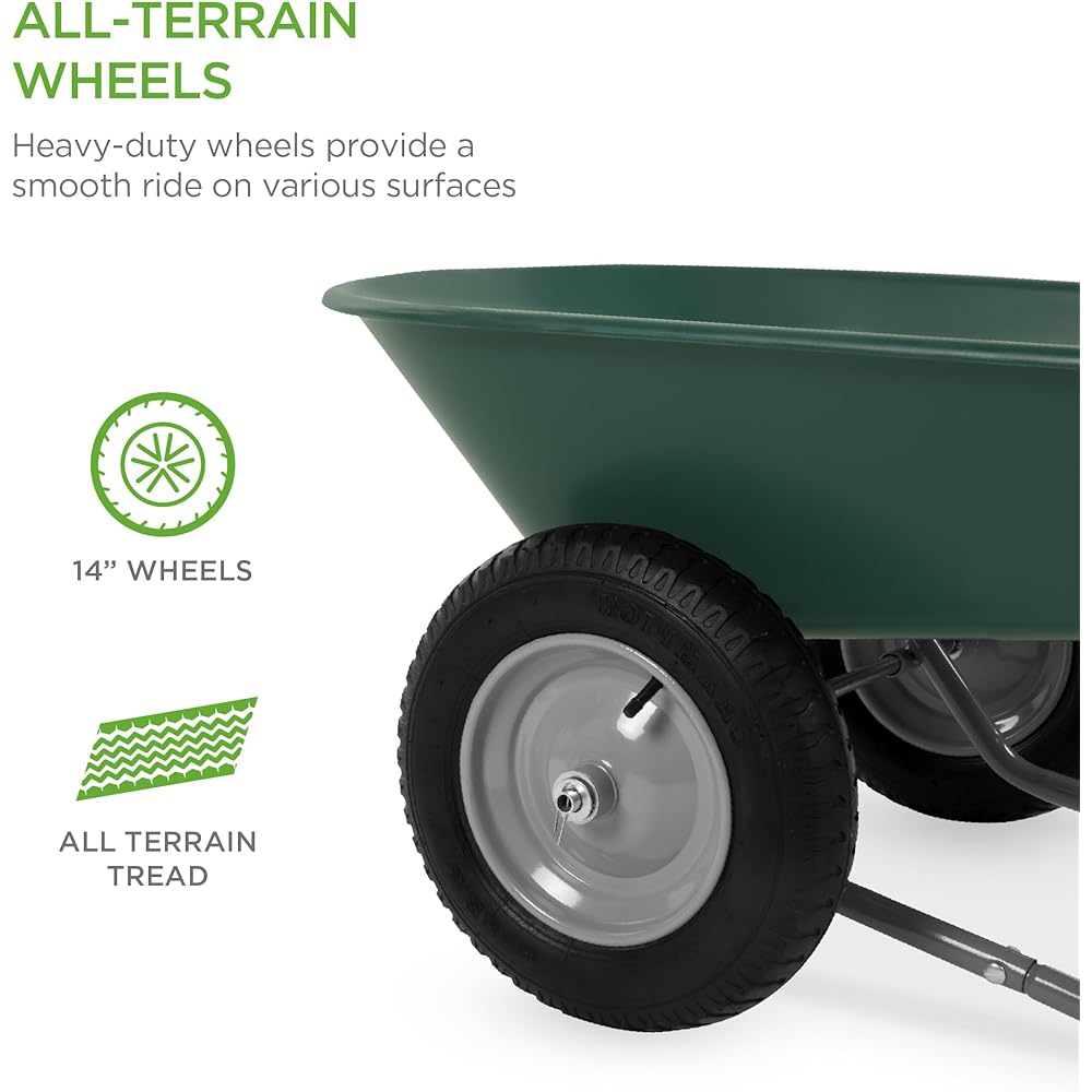 Yard Rover Brouette de jardin double roue