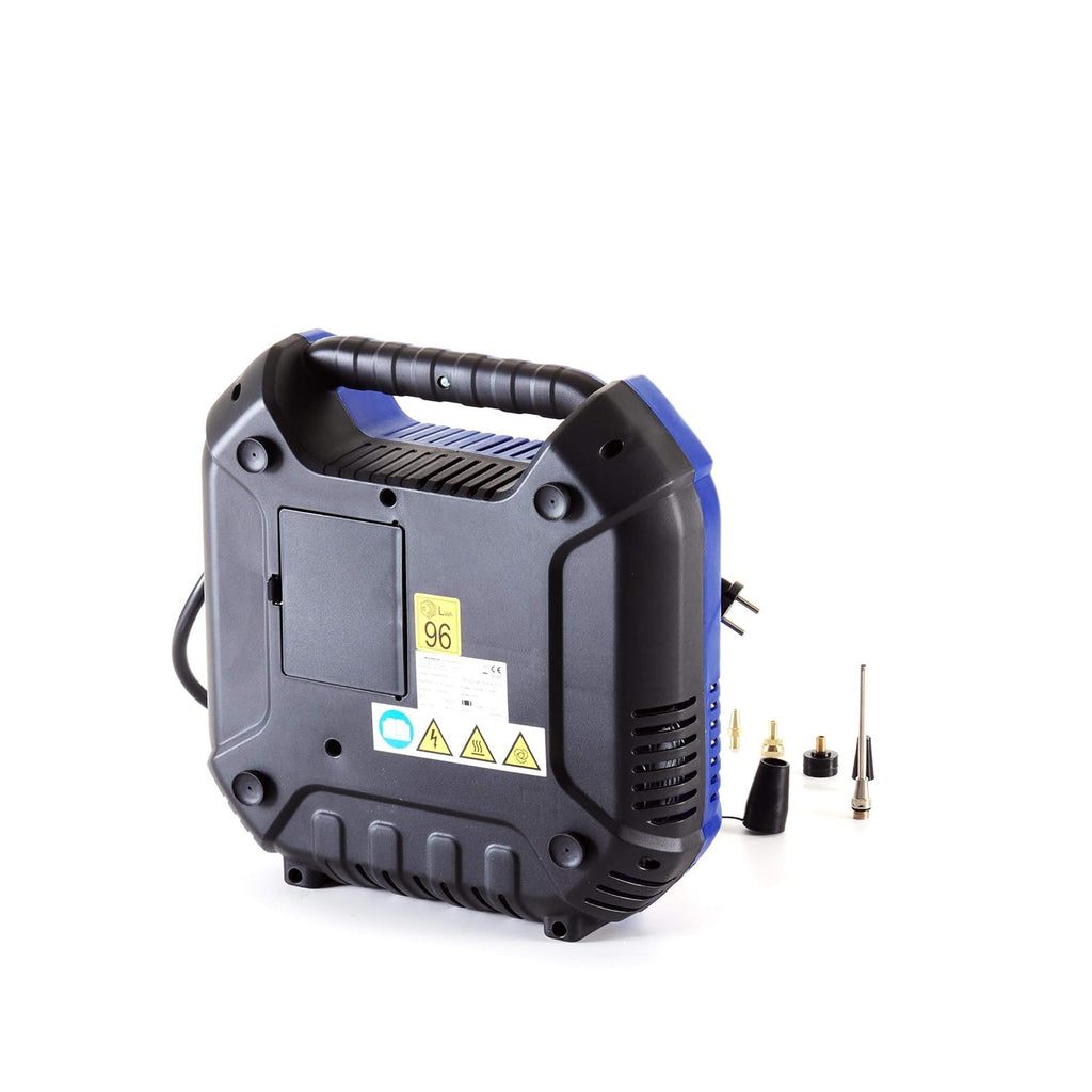 MICHELIN MB1 Compresseur d'air portable sans huile 1,5 CV pression maximale 8 bar avec tuyau 1 m et accessoires