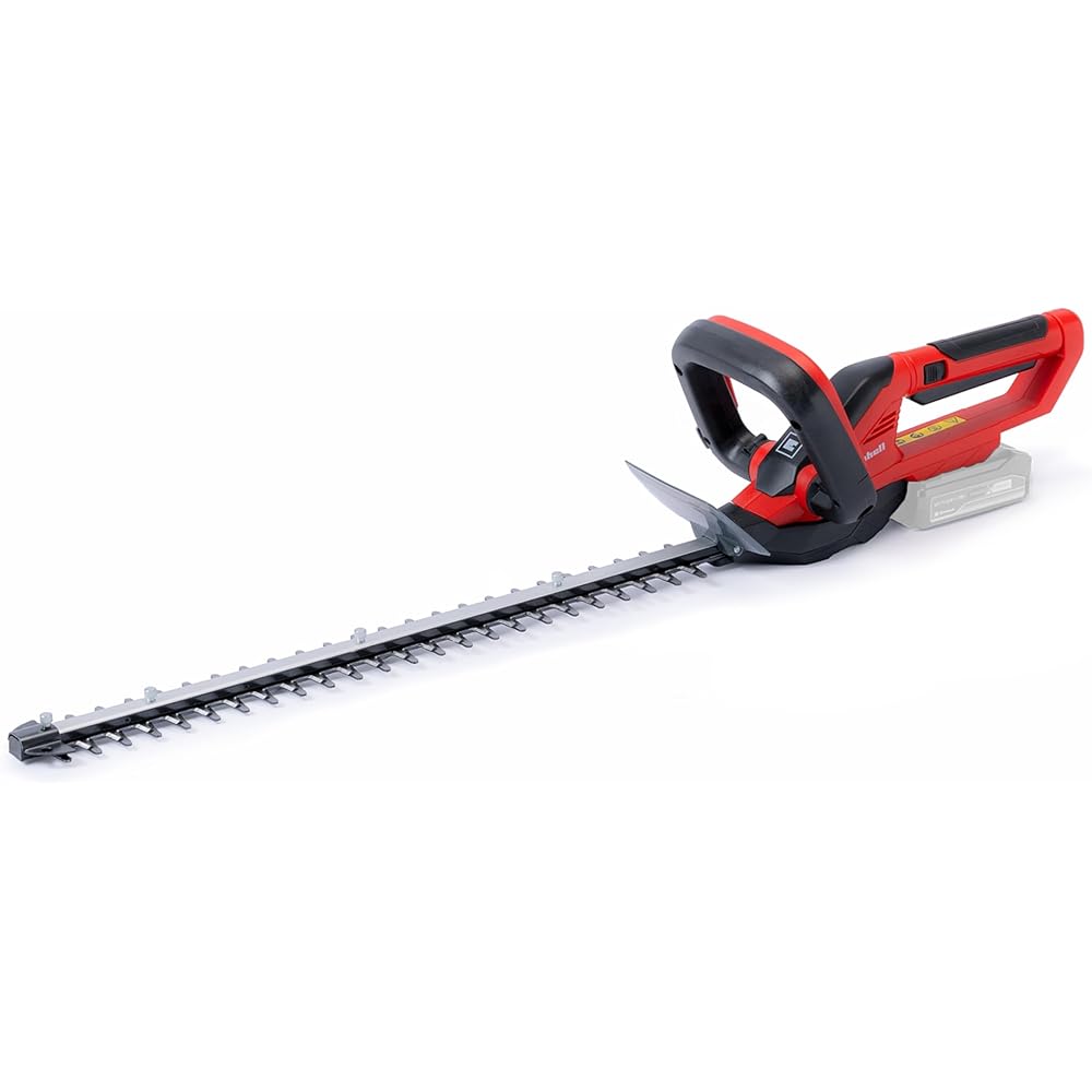 Einhell Taille-haies sans fil GC-CH 1855/1 Li-Solo Power X-Change (18 V, 55 cm longueur de coupe, 18 mm écartement des dents, avec fourreau, sans batterie) : Jardin