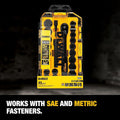 DEWALT DWMT74739 Coffret de douilles à choc 1/2" 23 pièces : Bricolage