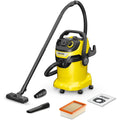 Kärcher Aspirateur Eau et Poussières WD 5 P V-25/5/22, avec Prise de Courant, Filtre Plissé Plat, Fonction de Nettoyage du Filtre, Cassette Filtrante, 1100 W, Cuve : 25 l, Tube d'Aspiration : 2,2 m : Cuisine et Maison