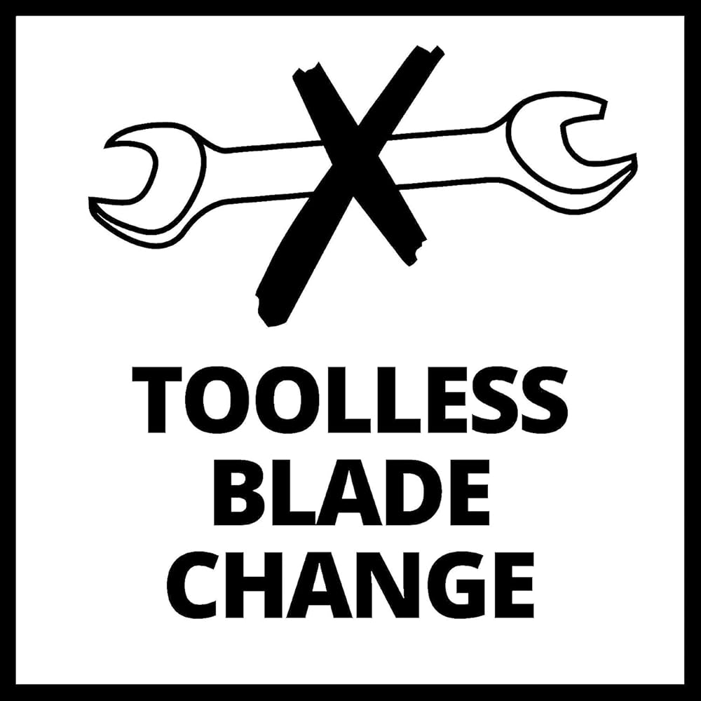 Einhell Cisaille à gazon sans fil GE-CG 18/100 Li-Solo Power X-Change (18V, boîte de vitesses couverte, changement de lame sans outil) Livré sans Batterie ni Chargeur : Bricolage