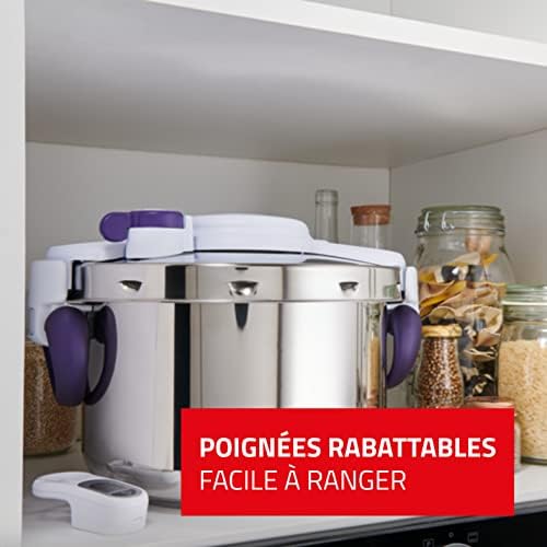 SEB Clipsominut’ Perfect Autocuiseur 6L avec minuteur