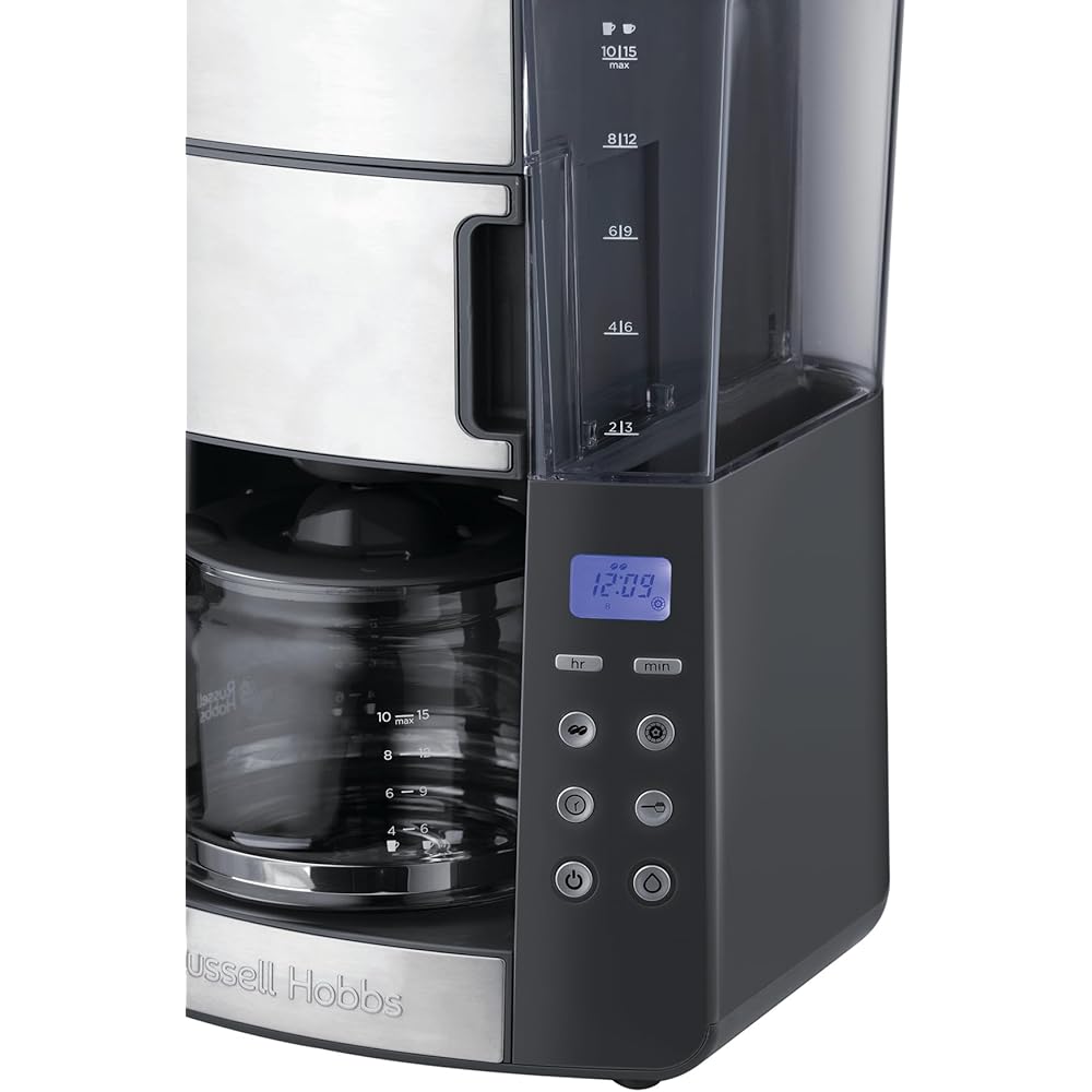 Russell Hobbs Grind&Brew Cafetière à grain programmable