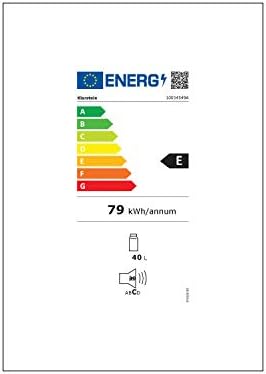 Klarstein Mini frigo de chambre 30L silencieux, réglable 5-15°C