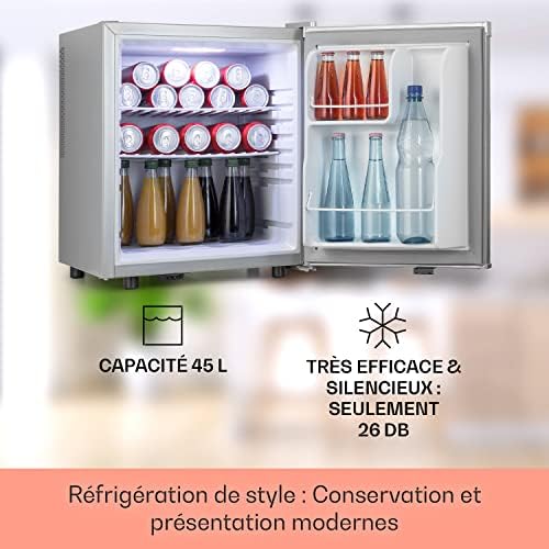 Klarstein Mini frigo de chambre 30L silencieux, réglable 5-15°C
