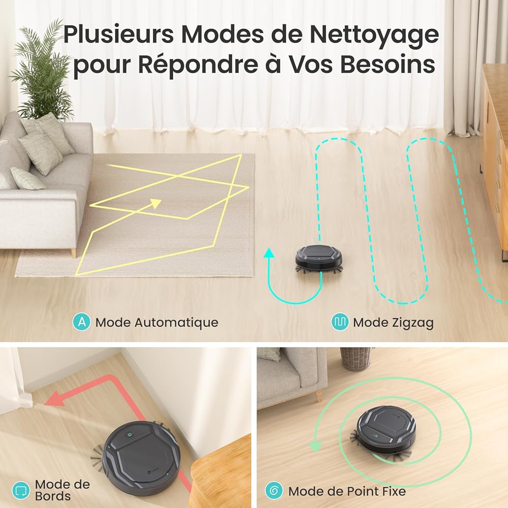 Lefant M210PG Aspirateur robot avec télécommande