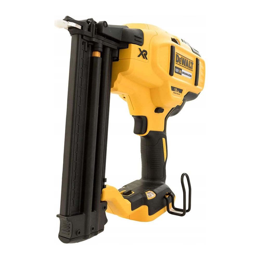 DeWalt Dcn680 N Brushless XR Calibre 18 BRAD Cloueuse 18 Volt unité Bare Argenté XS : Bricolage