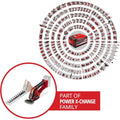 Einhell Cisaille à gazon sans fil GE-CG 18/100 Li-Solo Power X-Change (18V, boîte de vitesses couverte, changement de lame sans outil) Livré sans Batterie ni Chargeur : Bricolage