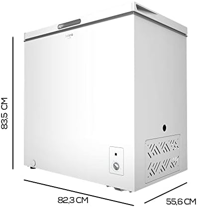 Cecotec Congélateur coffre 199L, blanc