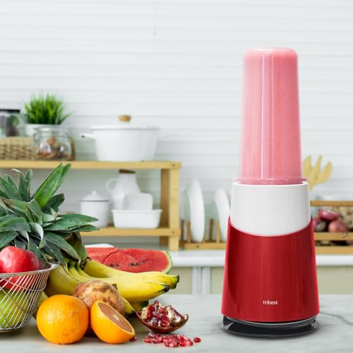 Personal Blender Tribest PB430   Rouge : Cuisine et Maison