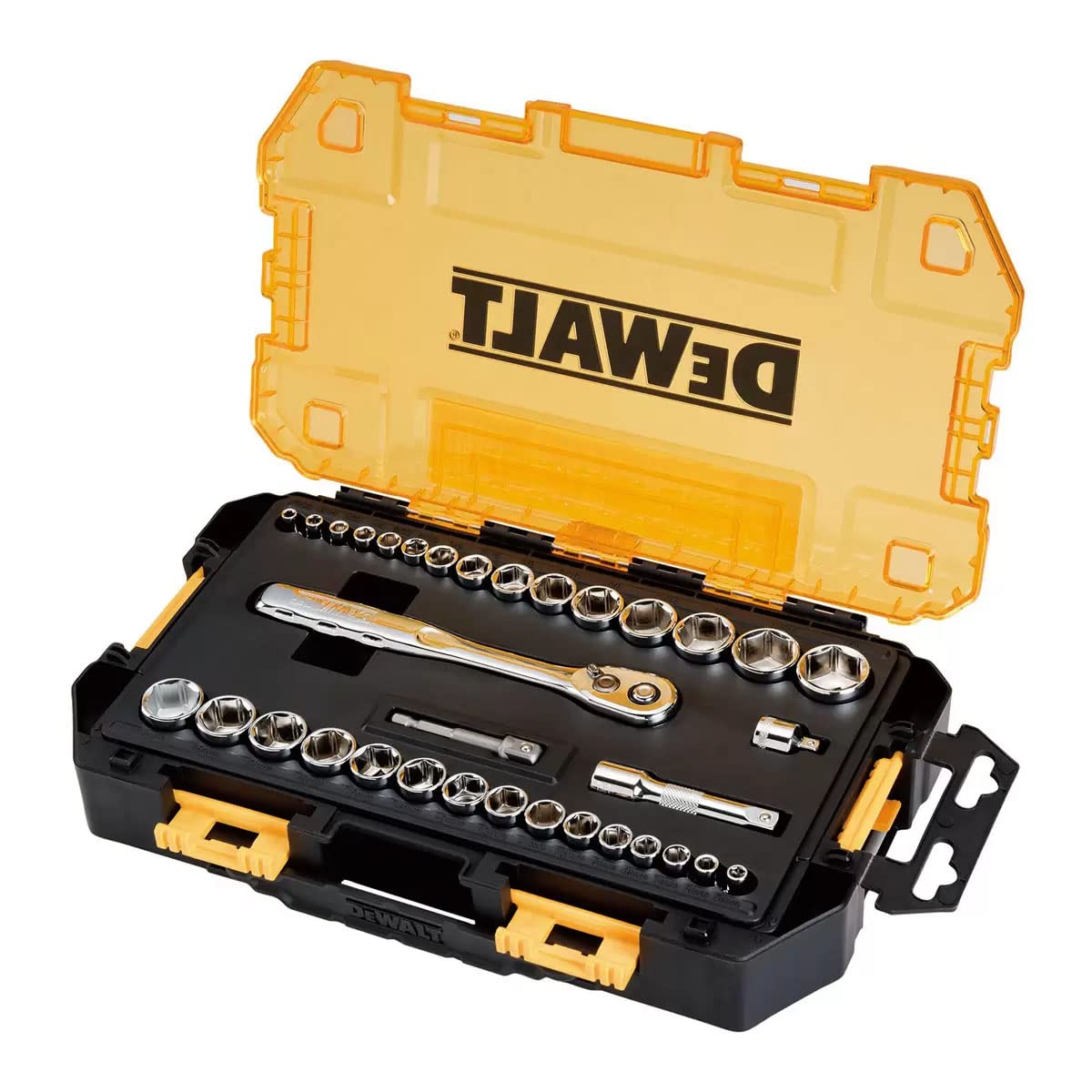 DEWALT® DWMT45034 Lot de 34 douilles d'entraînement 1/4" et 3/8" : Bricolage