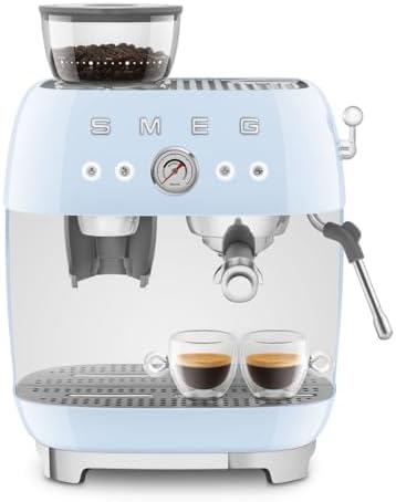 Smeg Machine à café expresso manuelle avec broyeur