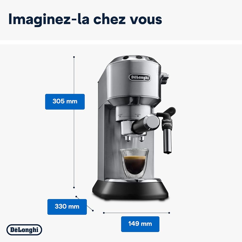 De'Longhi Dedica Style EC685.M Expresso manuelle inox
