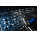 SP TOOLS SP22365 - Cliquet 3/8" Étanche Réversible À Tête Flexible XL 295 mm, 90 dents - Idéal accès difficile - Outil à main en acier au chrome vanadium (Cr-v) - Qualité professionnelle : Bricolage
