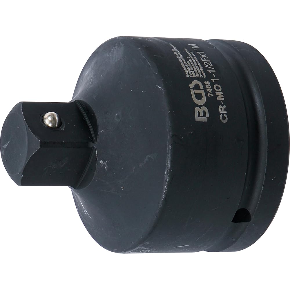 BGS 7468 | Adaptateur de clé à douille à choc | femelle 38 mm (1-1/2") - mâle 25 mm (1") : Bricolage
