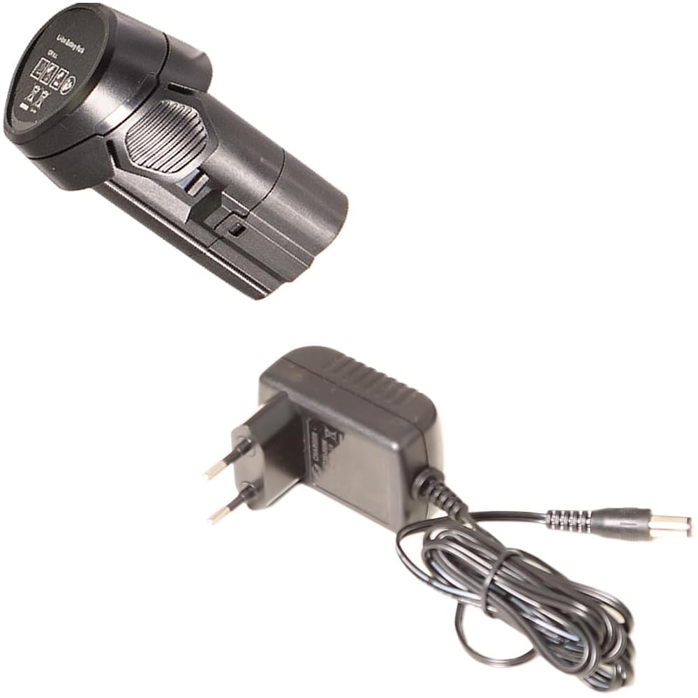 IKRA cisaille à Gazon & Taille-buissons télescopique sans Fil IGBS 1210 F avec Batterie & Chargeur, Lames « Made in Germany » : Jardin