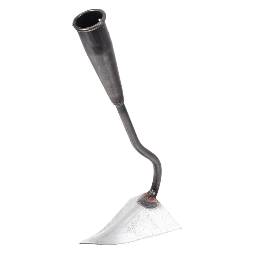 Triangle Hack Garden Edger Japonais Jardinage Désherbeur Triangle Lame Hachoir Durable Outil à Main Plantation Hachoir Manuel Outil de Désherbage Vivant Outil de jardinage Excavatrice de fer pointue : Jardin