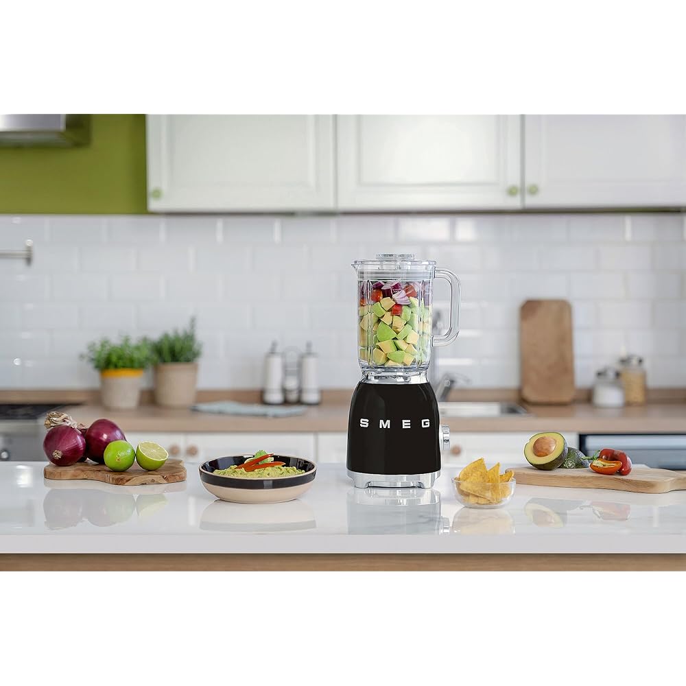 Smeg Blender BLF03BLEU 1.5L 800W Noir