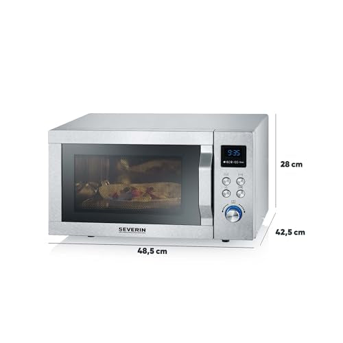 Severin MW 7774 Micro-ondes gril et chaleur tournante 25L