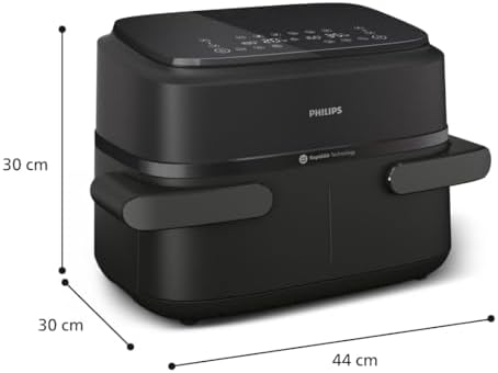 Philips Air Fryer Série 5000 9L, cuisson vapeur, 19 modes