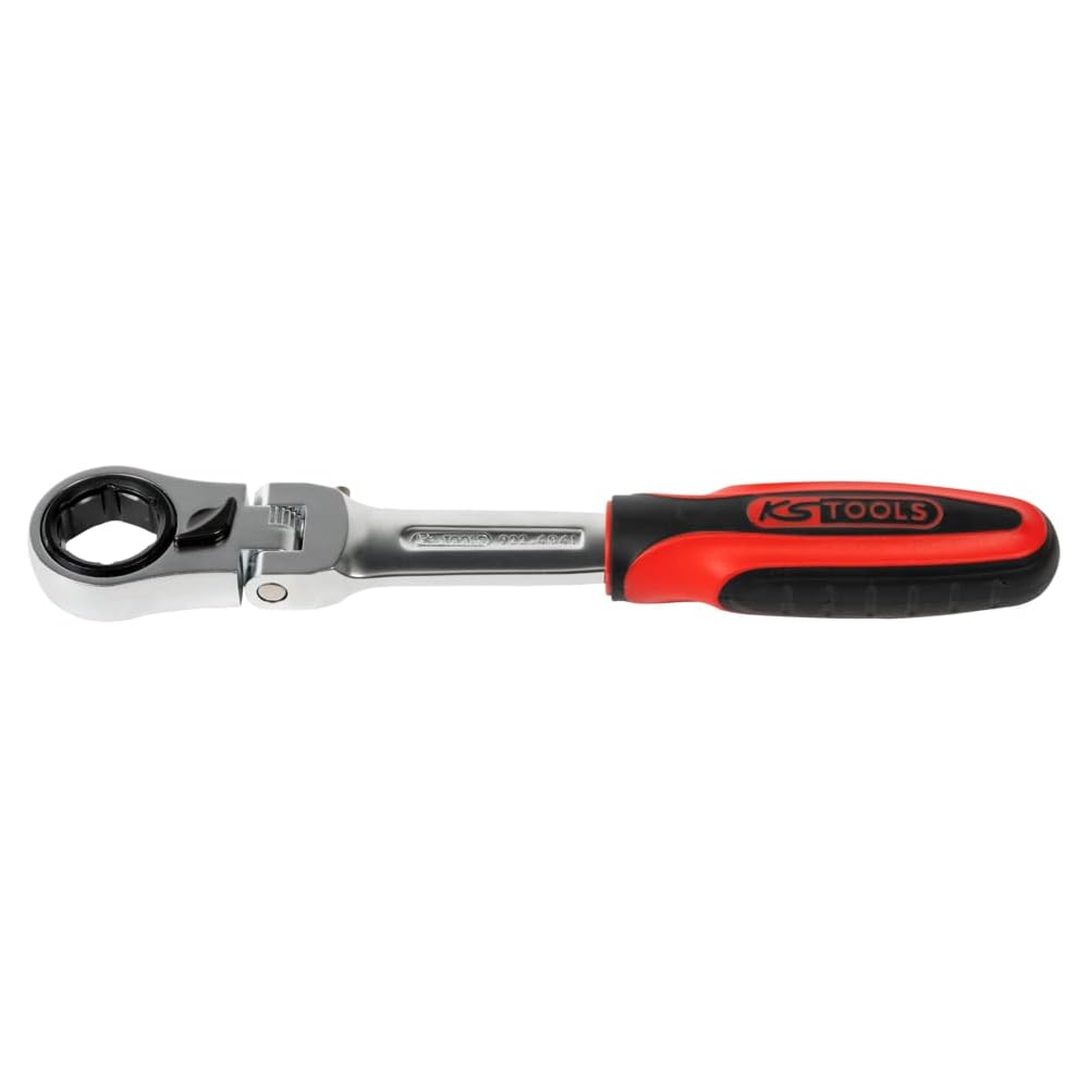KS Tools 922.4040 - Coffret de douilles traversantes 3/8'' + 1/2'' - 10 à 24 mm - Gamme TRIPLEplus® - Entraînement 19 mm mâle - Finition chromée satinée - 17 pièces : Bricolage