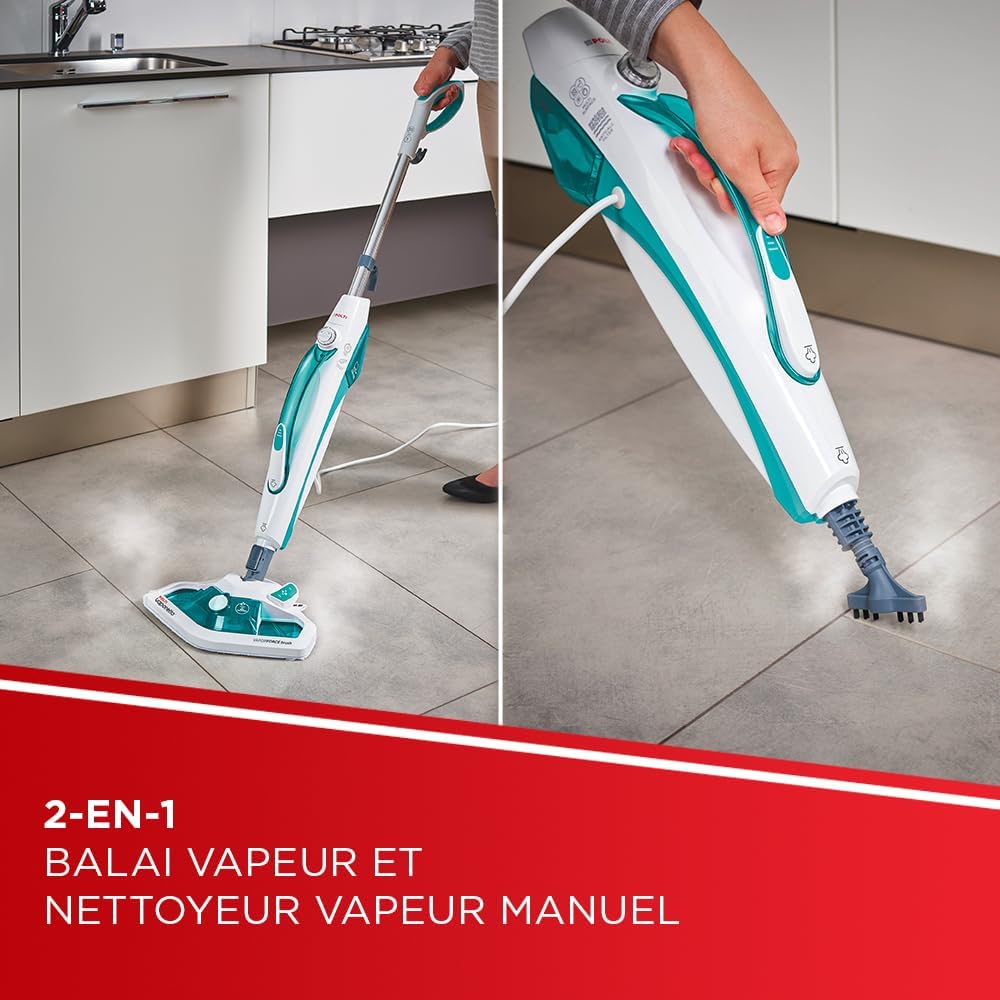 Polti Nettoyeur vapeur 2-en-1 SV450 Double