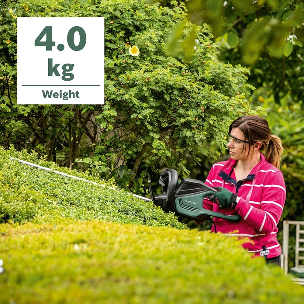Bosch Home and Garden taille-haies AdvancedHedgecut 70 (500 W, longueur de lamier : 70 cm, pour grandes haies, capacité de coupe : 34 mm, dans carton) : Jardin