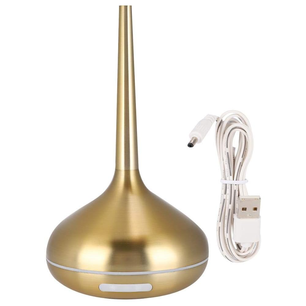 120 ML Diffuseur d'Huiles Essentielles Humidificateur Diffuseur d'Aromathérapie 7 Couleurs Led Nuit Lumière Humidificateur d'Air Or Pour Maison, Bureau, Salon, Spa, Massage, Yoga : Hygiène et Santé
