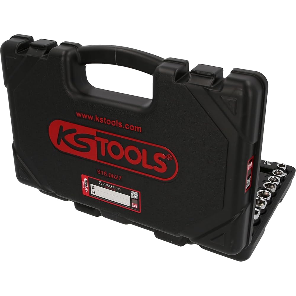 KS Tools 918.0627 Coffret de douilles 3/8" - CHROMEplus - 27pcs : Bricolage