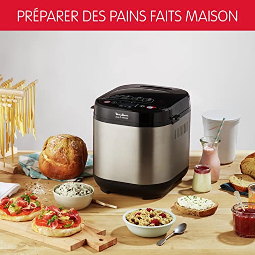 Moulinex Pain et Délices machine à pain 1kg 20 programmes