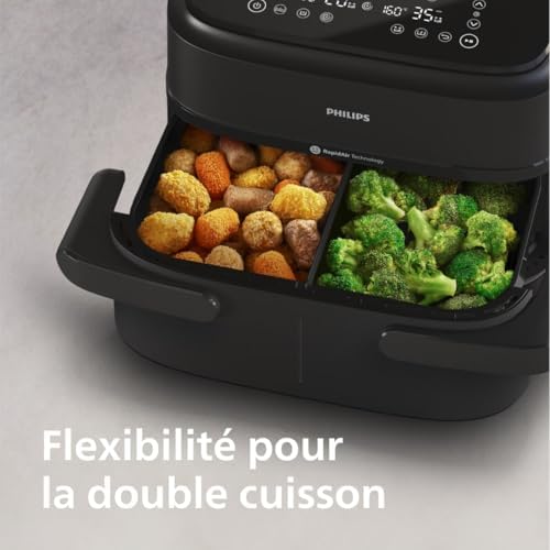 Philips Air Fryer Série 5000 9L, cuisson vapeur, 19 modes